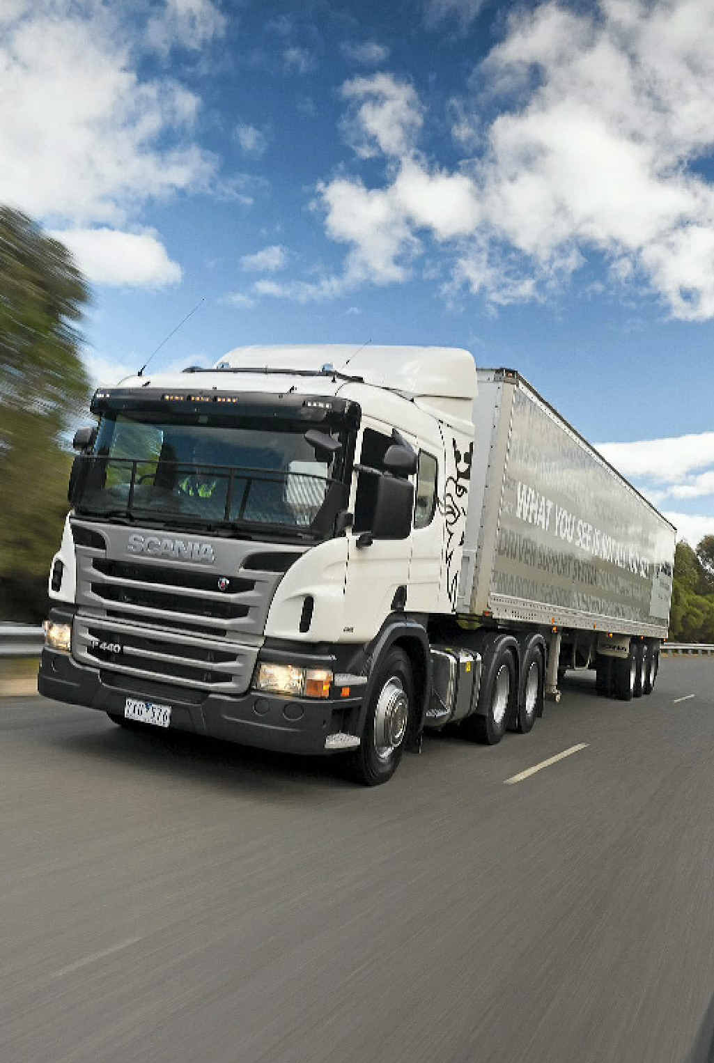 NEW: The Scania P440 6x4. Photo: Contributed NEW: The Scania P440 6x4. Photo: Contributed